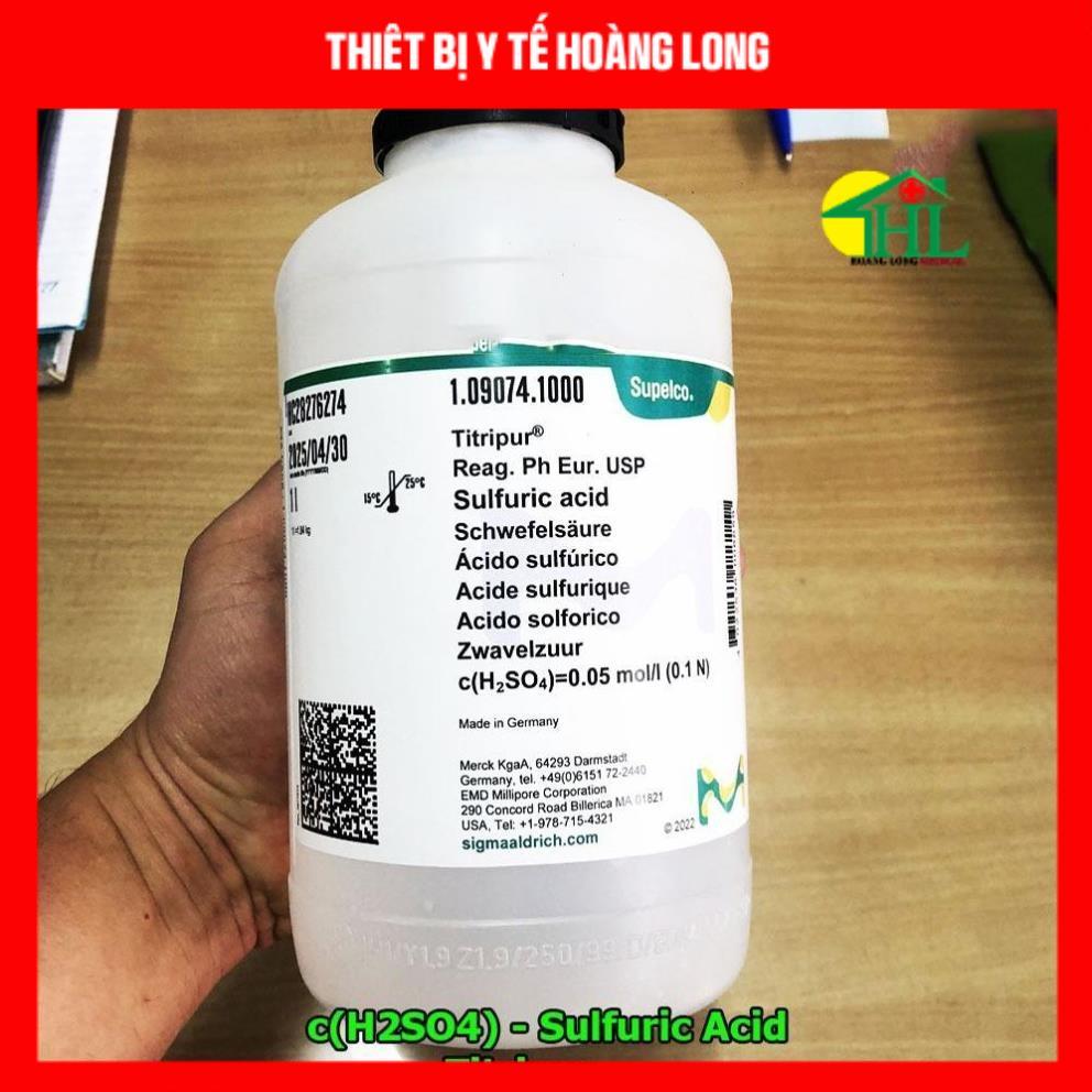 Hóa chất c(H2SO4) Acid sulfuric - Titripur - thí nghiệm