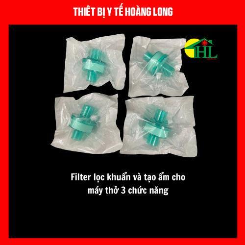 Filter lọc khuẩn và tạo ẩm cho máy thở 3 chức năng (HME Filter) hãng ningbo boya trung quốc