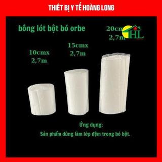 (COMBO 5 cuộn) Bông lót bó bột orbe các cỡ 10cmx2,7m,15cmx2,7m,20cmx2,7m