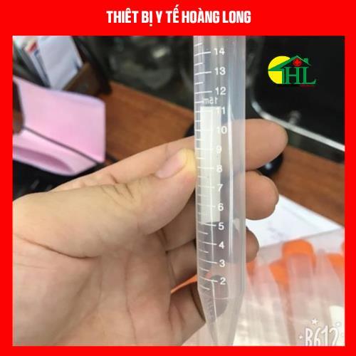 Ống Ly Tâm 15ml - Ống Falcon 15ml Đáy Nhọn , Chia Vạch 1 Ống