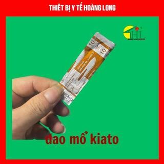 [Hàng Chính Hãng] Lưỡi Dao Mổ Kiato Số 10 Dùng Cho Cán Dao Số 3
