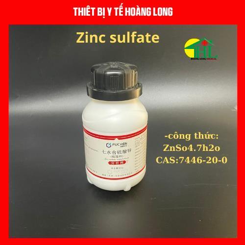 Hóa Chất: Zinc Sulfate Heptahydrate ZnSO4.7H2O 500g T.Quốc