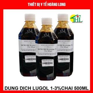 Dung dịch Lugol 1%, 3% chai 500ml