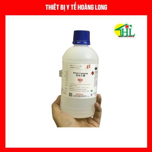 Hóa Chất: Ethanol absolute >99.7% Cồn tuyệt đối 500ml T.Quốc