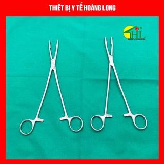 Kẹp bông (panh đầu rắn sản khoa) dài 25cm