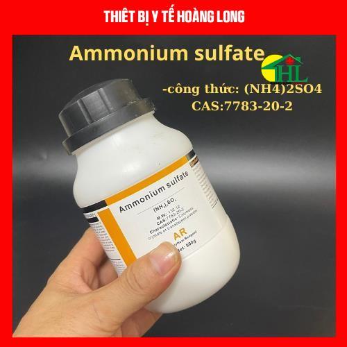 Hóa Chất: Ammonium Sulfate (NH4)2SO4  500g T.Quốc
