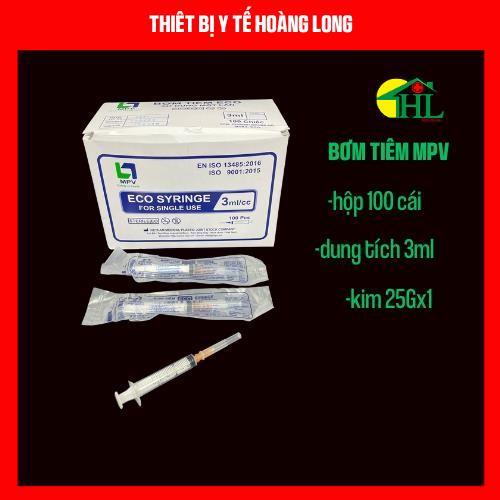 Bơm Tiêm 3ml MPV - Bơm Kim Tiêm 3ml