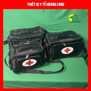 Túi Cứu Thương Cỡ Nhỏ 25x15x19cm - Túi Y Tế ( Màu Đen)