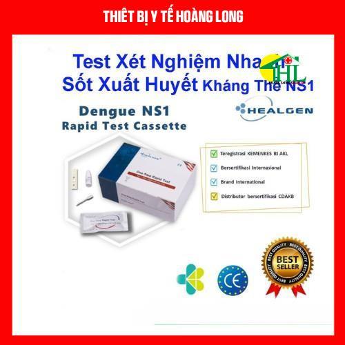 Test Nhanh Sốt Xuất Huyết Kháng Thể Dengue NS1 Healgen