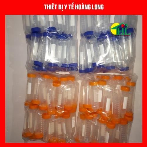 [ Combo 50 Ống ] Ống Ly Tâm 15ml - Ống Falcon 15ml Đáy Nhọn , Chia Vạch