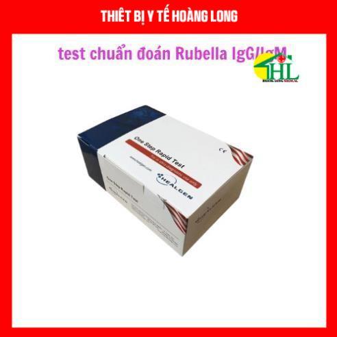 Test Chẩn Đoán Rubella IgG/IgM Combo Rapid Test Cassette (Hộp 25 Test)