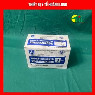[100 ống]BƠM TIÊM 3ml VINAHANKOOK SỬ DỤNG 1 LẦN