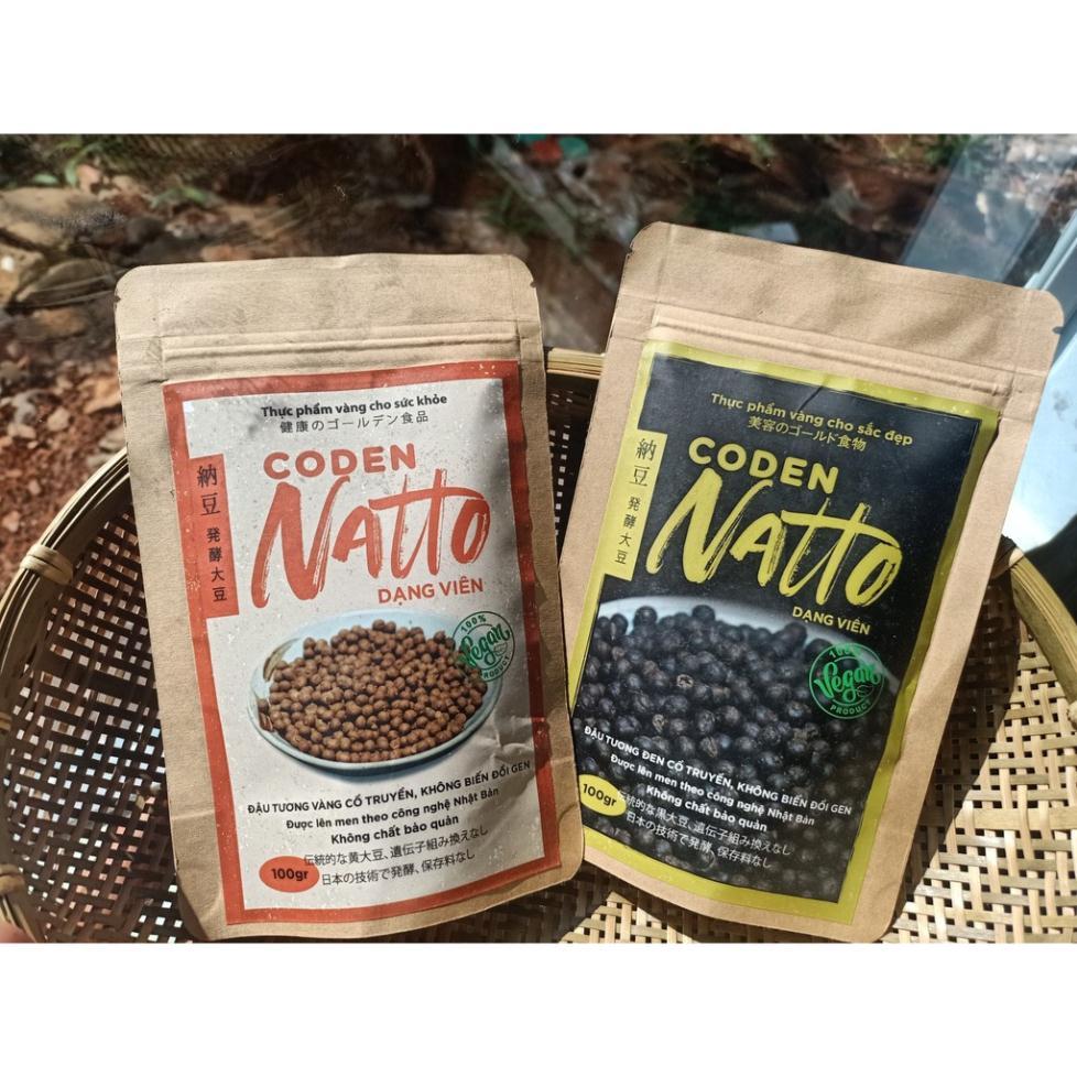 NATTO ĐEN đậu tương ĐEN (100gr) - lên men gốc Nhật Bản - sấy lạnh từ Natto tươi
