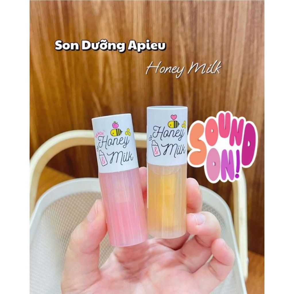 Son dưỡng môi Apieu Honey Milk