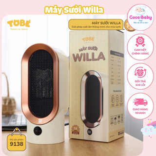 Máy Sưởi Willa Tobé Mini Để Bàn – Sưởi Ấm Nhanh, An Toàn Cho Bé, Tiết Kiệm Điện