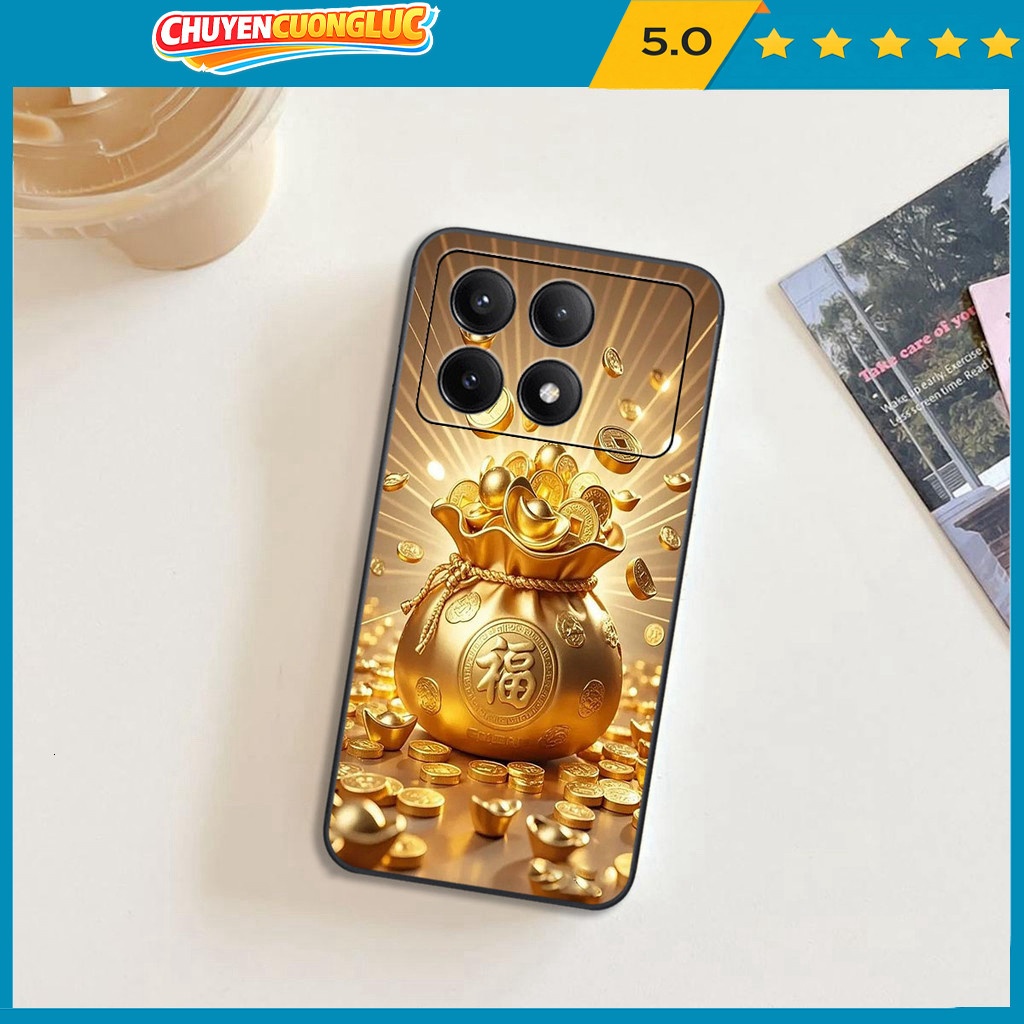 Ốp lưng thần tài may mắn cho Xiaomi Redmi K70 / K70 PRO / K70E / K70 ULTRA -