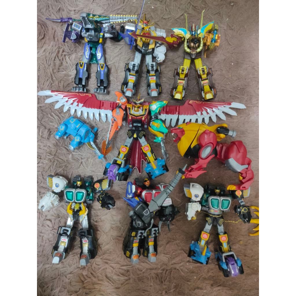 Gao King - Hyakujuu Sentai Gaoranger tổng hợp robot siêu nhân Gao Icarus siêu nhân Gao Nhật