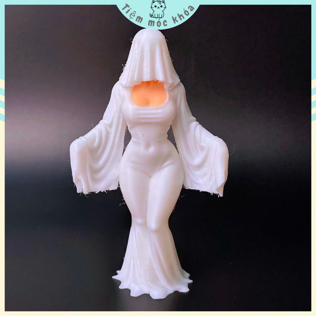 Mô Hình Nghệ Thuật Nữ Thần Huyền Ảo - Tượng Trang Trí Ma Mị - Decor Bàn Làm Việc , PC