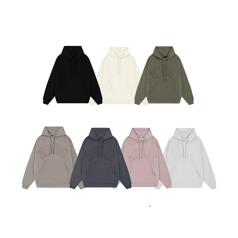 HOODIE BOXY chui đầu - Áo hoodie Whose chui đầu mũ to form unisex cực chất 2024