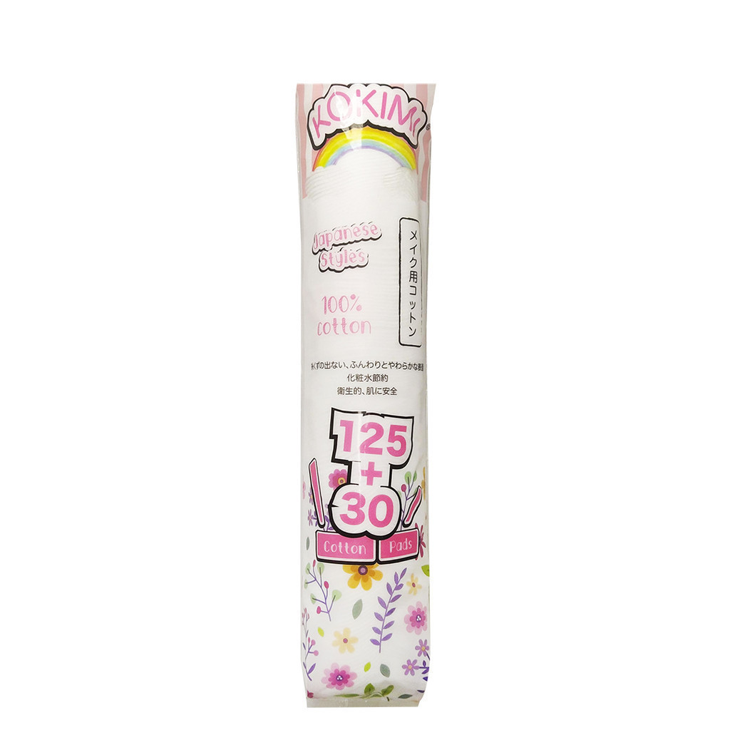 Bông Tẩy Trang Mihoo Kokimi Cotton Pads (Bông Tròn) Sản Phẩm Chính Hãng