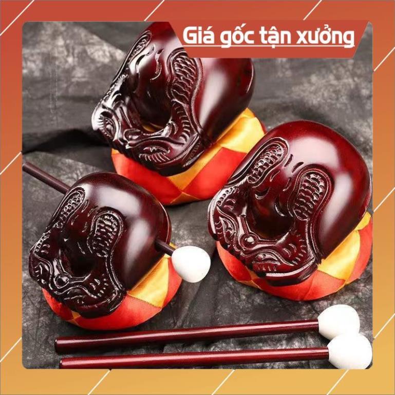 Mõ Tụng Kinh，mõ gõ bằng gỗ đài loan cao cấp