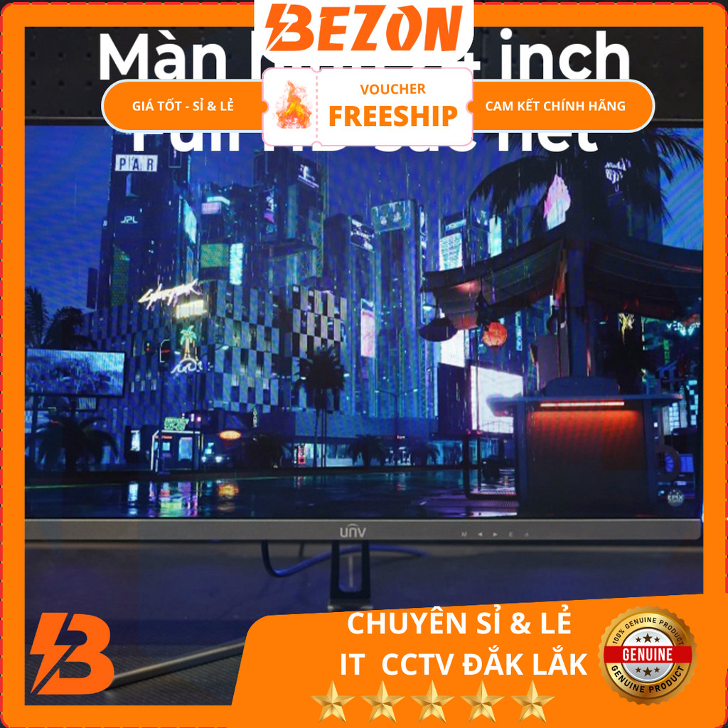 Màn hình Uniview UNV MW-LC24-S 24 inch, màn hình máy tính chính hãng 24 inch - BEZON Computer