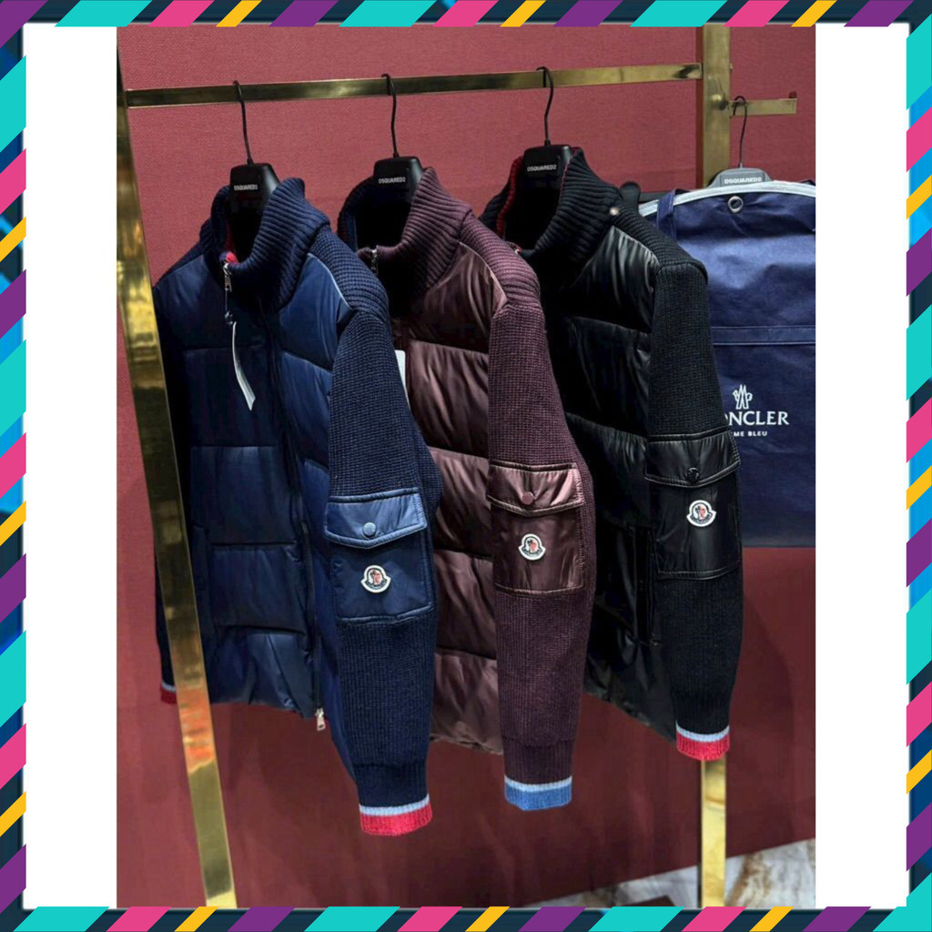 { ÔNG CHÚ AMIRI } MONCLER Áo Khoác Phao Hàng Quảng Châu Cái Xịn