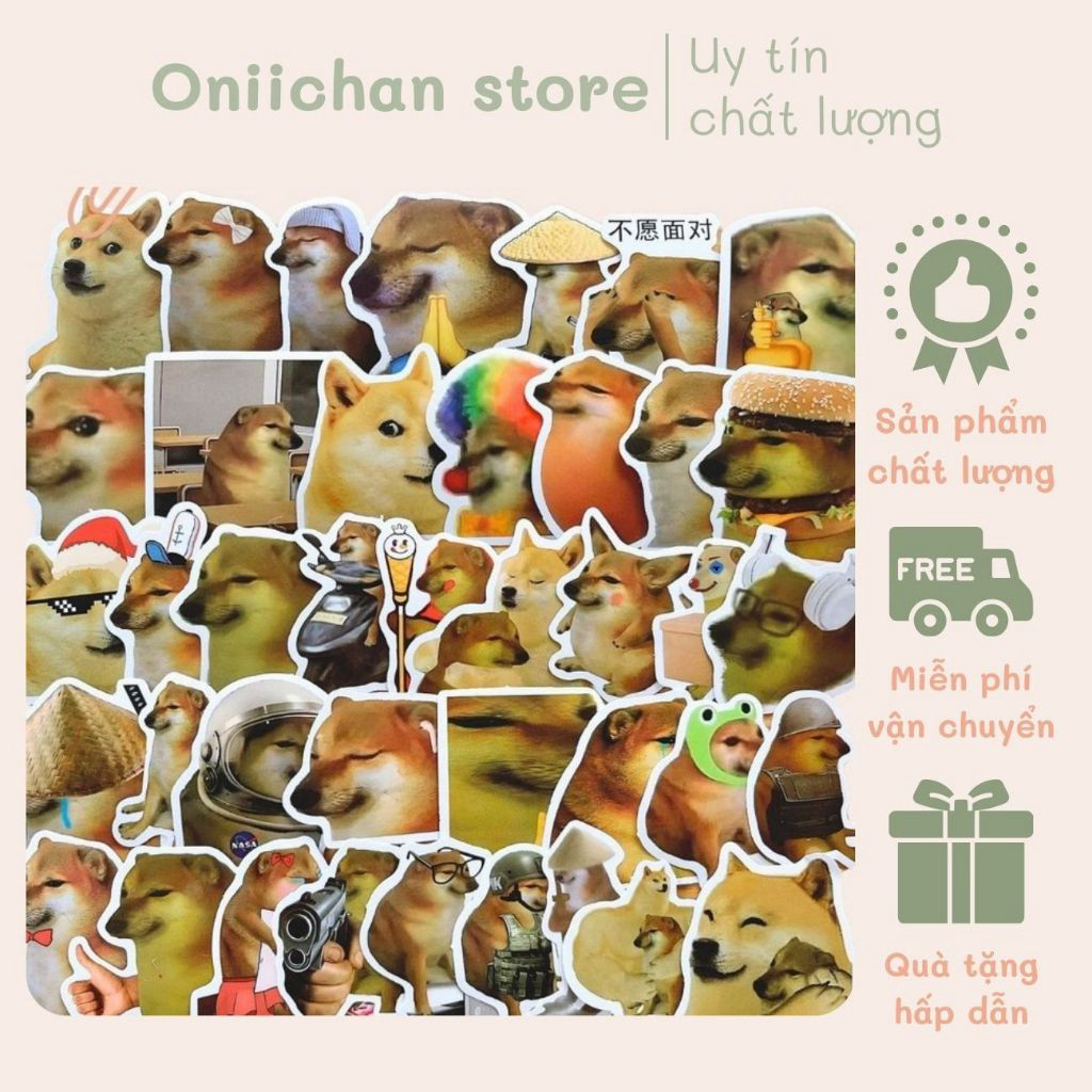 Sticker Meme Cheems giá rẻ Tháng 2,2026 | BigGo Việt Nam