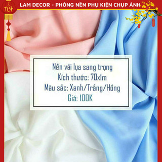 Phông nền vải voan lụa để chụp ảnh