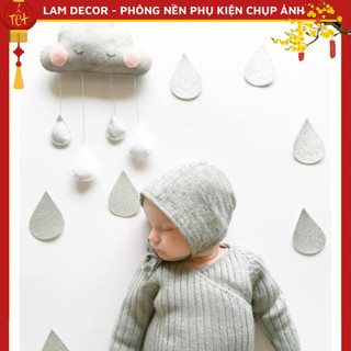 Đám Mây  MOHE Trang Trí Phòng Em Bé