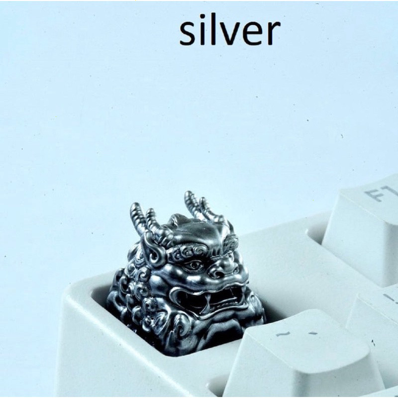 Nút bàn phím cơ Dragon Guardian, Keycap resin Dragon Guardian, Keycap Artisan Dragon Guardian, Keyca