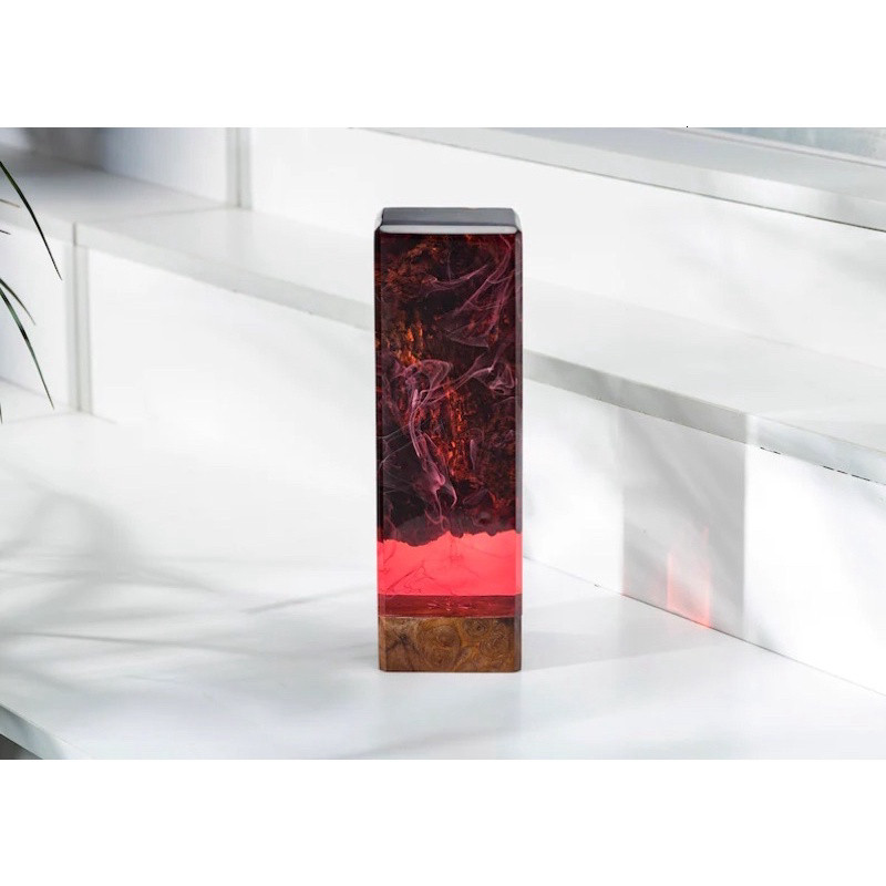 Đèn Gỗ Resin Epoxy, Lamp Resin Wood Epoxy, Lamp Resin Wood Epoxy Custom Handmade