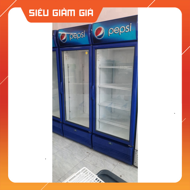 Nhắn Tin để đặt hàng Tủ mát PEPSI 1 cánh mở dung tích 700l , còn mới trên 95% . Toàn quốc.