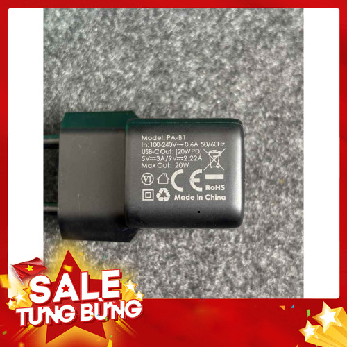 CỦ SẠC NHANH AUKEY OMNIA MINI 20W USB-C PD CHARGER (CÔNG NGHỆ GaN)