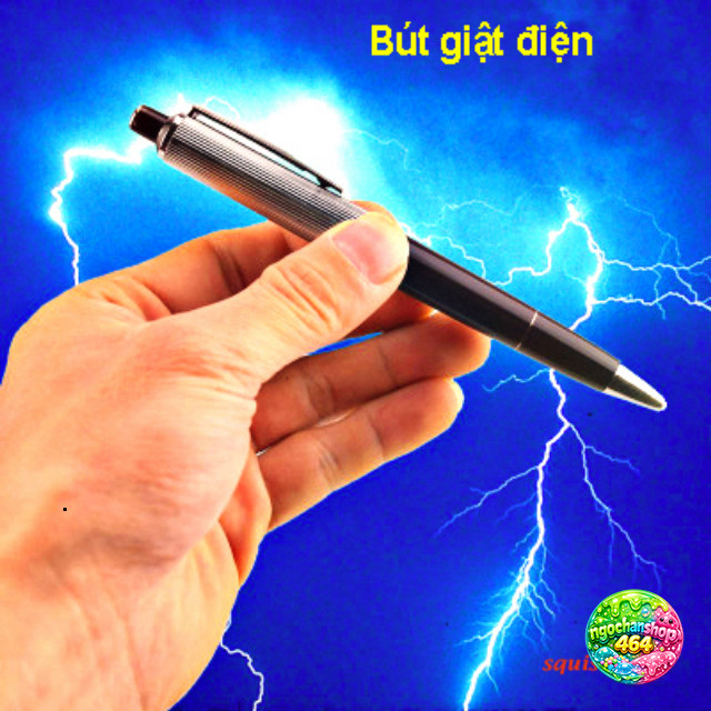 "Bút Troll Cực Phàm Giật Điện Lôi Đùa Bạn Bè Có Thể Viết Được 50 Chữ"

Hoặc

"Bút Giật Điện Trêu Đùa