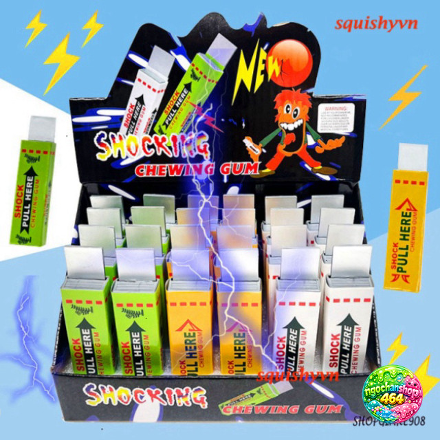 Đồ Chơi Giật Điện cho Bé Kẹo Cao Su Emden Thiên Nhiên Hài Hước