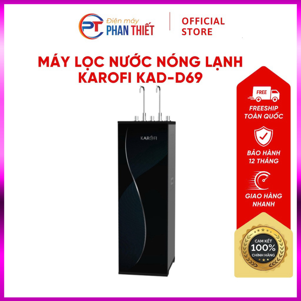 ib shop đặt  Máy lọc nước nóng lạnh Karofi KAD-D69 gấp 2 hiệu suất, đỉnh cao lạnh sâu - chính hãng T