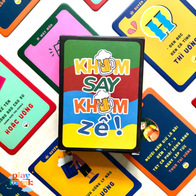 "Đặc Biệt - Bộ Bài Drinking Game Nốc Out Thử Thách Cùng Bạn Bè Say Khum"