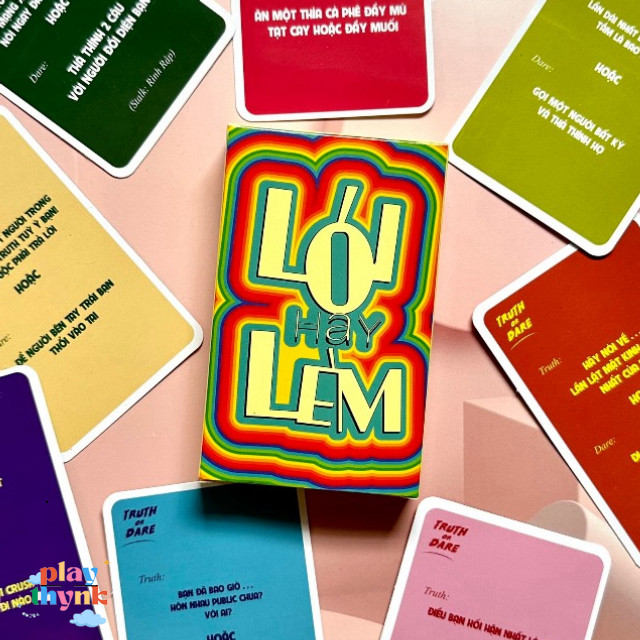 Bộ drinking game Nói hay Lèm huệ nốc out - Món quà cho nhóm bạn

Hoặc:

Bộ drinking game Nói hay Lèm