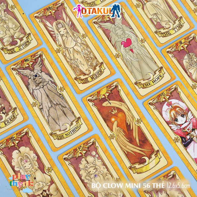 Clow Lẻ Mini - Bài Lẻ Từ Bộ Clow Nhỏ May Mắn | Lá Bài Clow Lẻ May Mắn