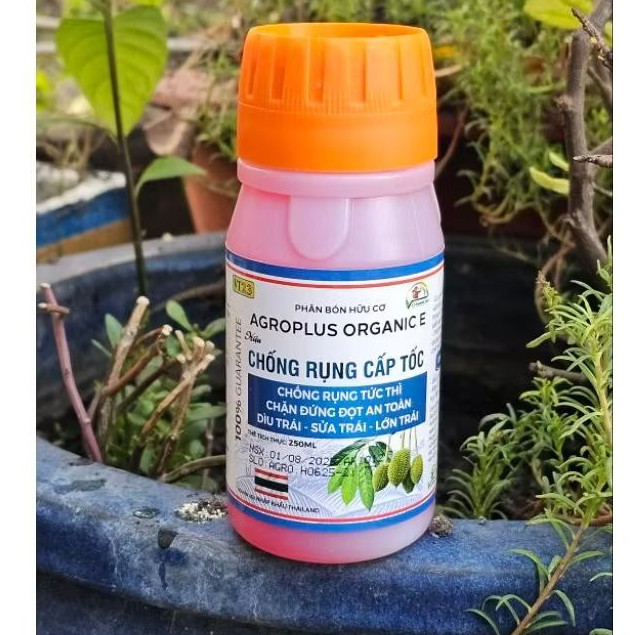 CHỐNG RỤNG CẤP TỐC 250ml -Phân bón hữu cơ - Chống rụng tức thì, Dìu TRÁI, SỬA TRÁI, LỚN TRÁI
