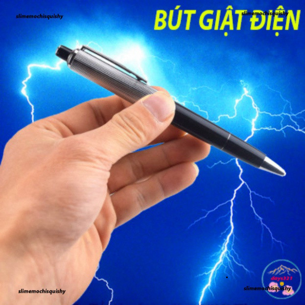 BÚT SHOCK ĐIỆN GIẬT B4KIDS Kẹo Cao Su Đặc Giật Điện Cho Thật