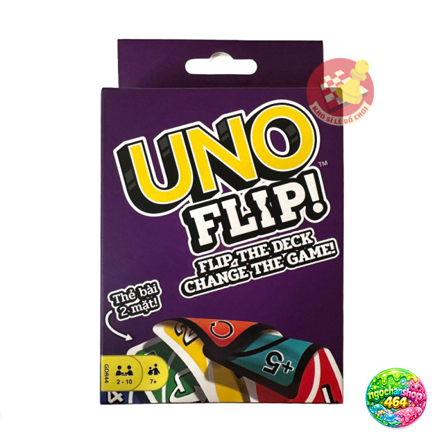 Áp Dụng Cờ Đổi Mạo Uno Flip - Bộ Bài Boardgame Uno Flip