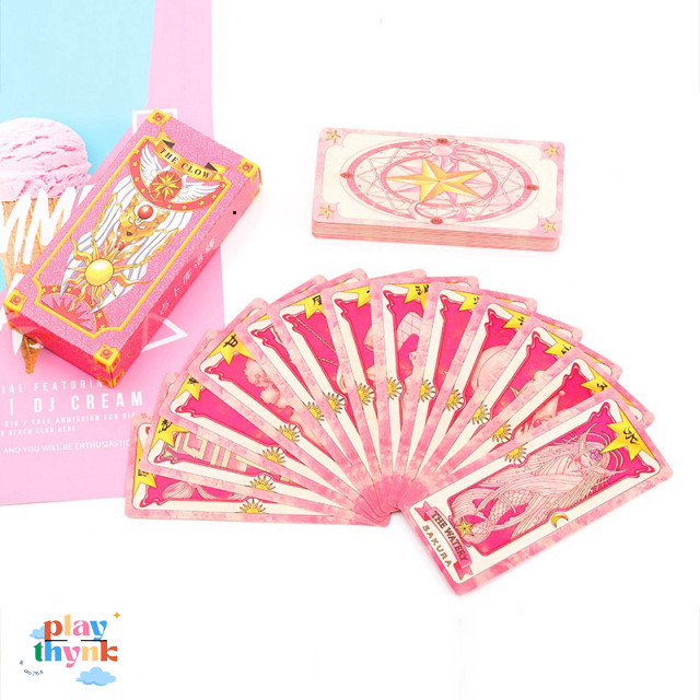 Clow Cardcaptor Sakura KINOMOTO SAKURA Bài Tarot Anime Chibi Độc Đáo Quà Đẹp

Hoặc 

 Bài Tarot Clow