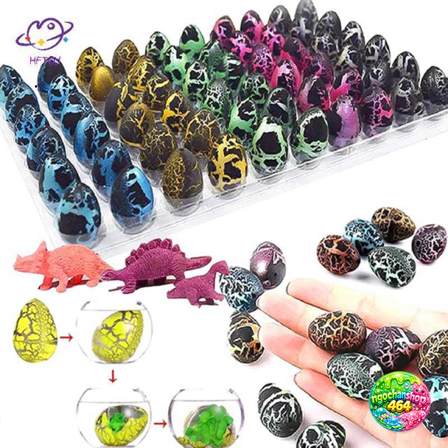 Sinh nhắt Sáng tạo Khủng Long Hatching Eggs 5 Cái Ngâm Nước Aptoys giáo dục trẻ em