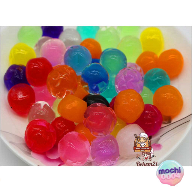 Hạt Nở Khổng Lồ Bé, Hạt Nở Tròn Trong Suối Màu Sắc Nhiều Màu, Hạt Tròn Nở Khổng Lồ, 50 Viên Hạt Nở C