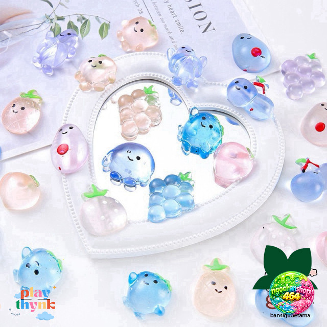 Bộ Đồ Chơi Squishy Mochi Jelly Giảm Stress - 10 Mẫu Diverse