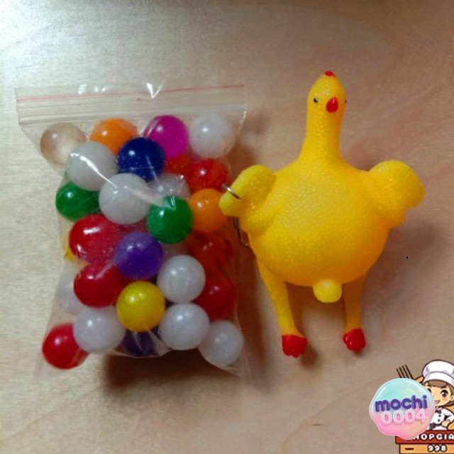 Hạt Nở ĐẠI - 10 Viên Hạt Nở Lớn, Hạt Nở Trong Quãng, Dùng Cho Slime Squishy