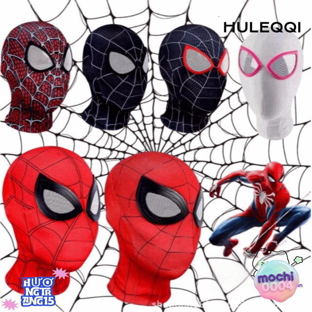 Mũ Cosplay Người Nhện Gwen Stacy | Biến Hóa Miles Raimi Cho Halloween