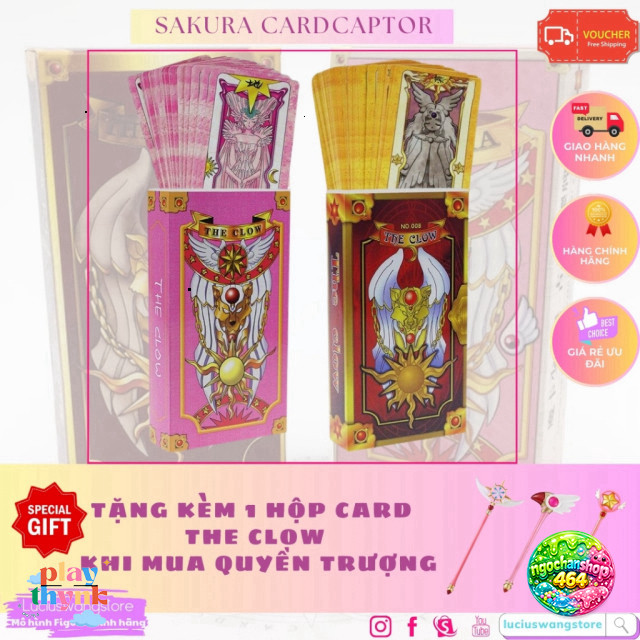 Sakura Card 56 Cardcaptor Lá Thẻ Trẻ Em Anime Sakura (The Clow Card)
